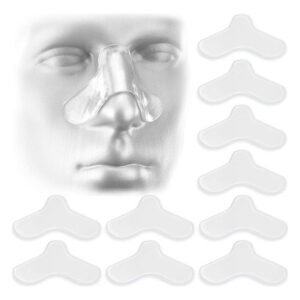 10×almofadas Nasais Em Gel Para Apneia Do Sono, 10 Unidades