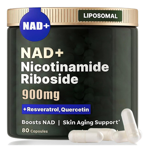 Suplemento Podafu Nad+ Ribosídeo De Nicotinamida Lipossomal