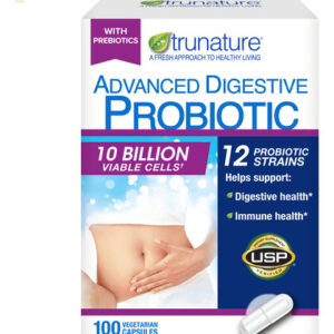 Probiótico Digestivo Avançado Trunature 10 Bi 100 Cápsulas