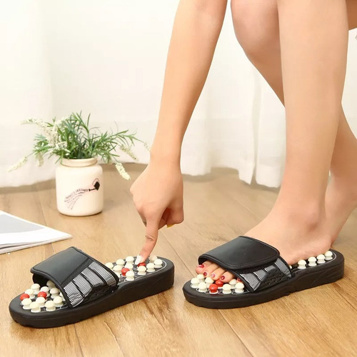 Chinelo De Massagem Primavera / Acupontura Magnética Tai Chi - Imagem 5