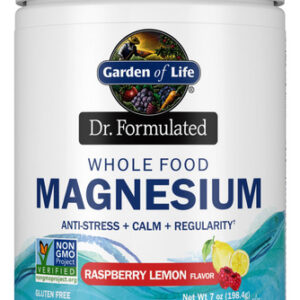 Suplemento Garden Of Life Whole Food Magnésio Em Pó