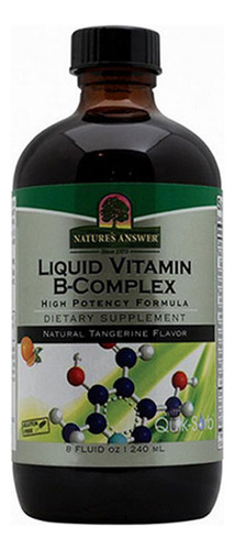 Tangerina Natural Líquida Do Complexo De Vitaminas B, 8 Onça - Imagem 2