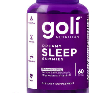 Sleep Gummy Goli Dreamy 60 Unidades De Melatonina E Vitamina