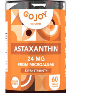 Suplemento Gojoy Naturals Gomas De Astaxantina 24 Mg 60 Unid