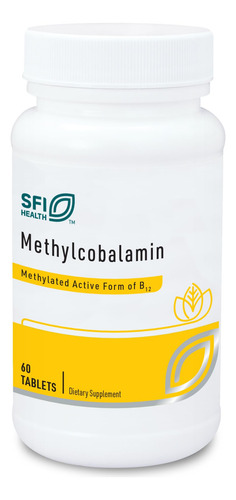 Suplemento: Pastilhas De Metilcobalamina Klaire Labs, 5000 M