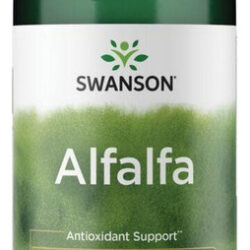 Alfafa 500 Mg 360 Cápsulas Da Swanson Vitamins