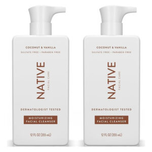 Limpador Facial Native Moisturizing Face Wash 360ml (pacote