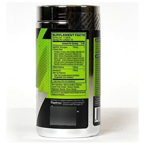 Suplemento en cápsula Cellucor Adelgaçante de 60 un - Imagem 6