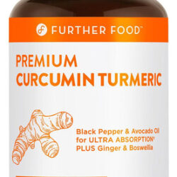 Suplemento Further Food Premium Curcumina Cúrcuma 500mg