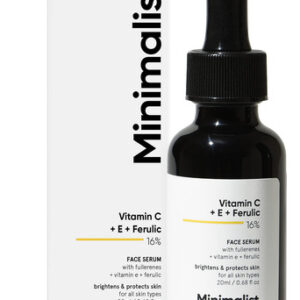 Sérum Facial Minimalista 20ml 16% De Vitamina C Com Antioxid
