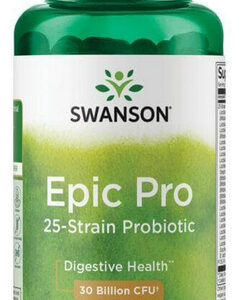 Probiótico Epic Pro De 25 Cepas, 30 Bilhões De Cfu E 30 Cáps