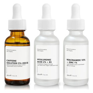 Conjunto De Sérum Kiuoret Antienvelhecimento Cafeína Niacina