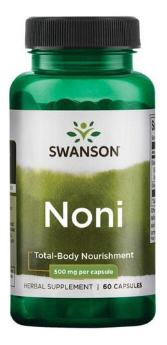 Noni 500 Mg 60 Cápsulas Da Swanson Vitamins - Imagem 2
