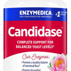 Enzymedica, Candidase, Enzimas Digestivas Para Suporte De Li