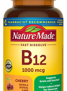 Suplemento Natural De Vitamina B12 Sublingual 1000mcg 50 Onç