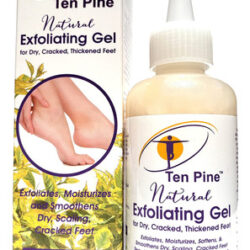 Creme Reparador De Pés Gel Esfoliante Natural Ten Pine 120ml