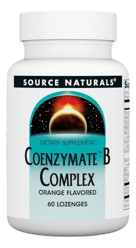 Laranja Sublingual Do Complexo B De Coenzimato B 60 Comprimi - Imagem 2