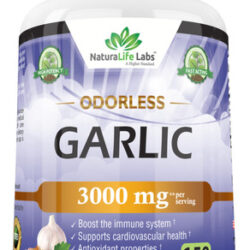 Suplemento Naturalife Labs Alho Puro Inodoro 3000 Mg 150 S