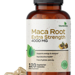 Suplemento Futurebiotics Maca Root 4000 Mg 120 Cápsulas
