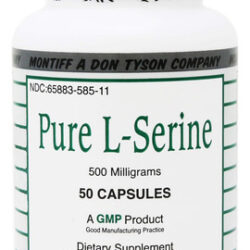 Pure L Serina 500 Mg 50 Contagens