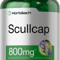 Suplemento Horbaach Scullcap Capsullcap 800 Mg 200 Unidades