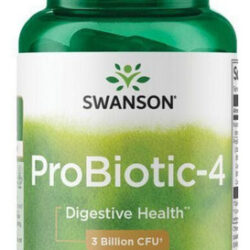 Probiotic-4 3 Bilhões De Cfu 60 Cápsulas Vegetais Da Swanson