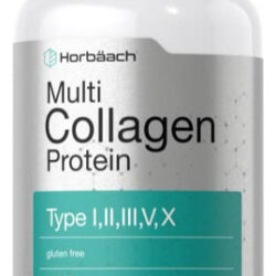 Suplemento De Proteína De Colágeno Horbaach 180 Cápsulas 200