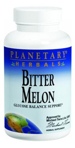 Melão Amargo 500 Mg 120 Cápsulas Da Planetary Herbals - Imagem 2