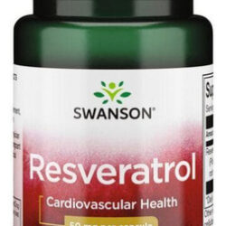 Resveratrol 100 Mg 30 Cápsulas Da Swanson Vitamins