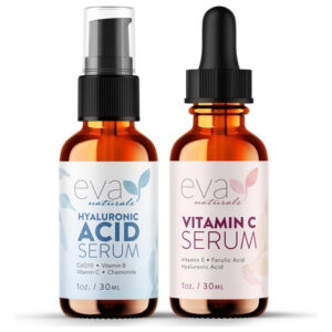 Pacote De Cuidados Com A Pele Eva Naturals Hidrata E Ilumina