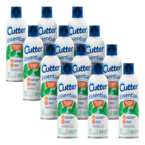 Pacote De Cortador Repelente De Insetos Com 12 Marrons