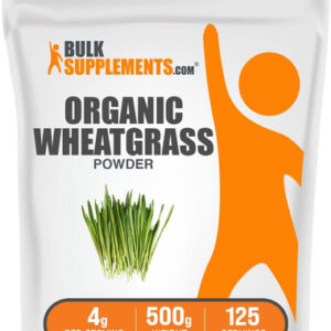 Suplemento Bulksupplements.com Erva De Trigo Orgânica 500g
