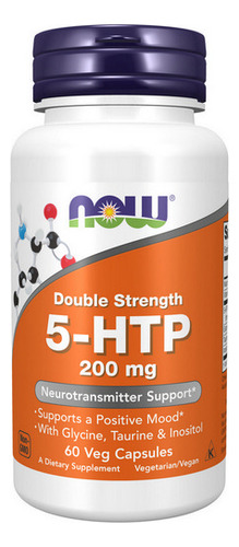5-htp 200 Mg 60 V/cápsulas Da Now Foods
