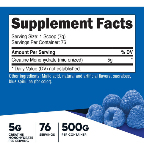 Creatina Em Pó Nutricost 500g, 5g Por Porção - Imagem 30