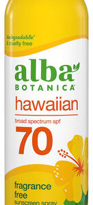 Spray De Proteção Solar Alba Botanica Broad Spectrum Spf 70