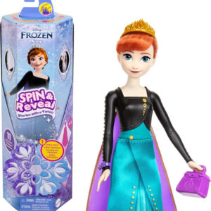 Boneca De Moda Disney Frozen Anna Queen Com 11 Surpresas
