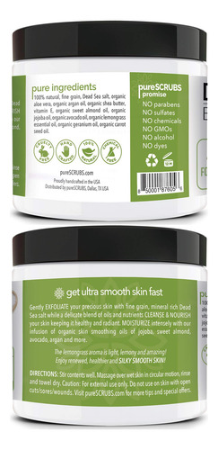 Esfoliante Corporal Purescrubs Premium Lemongrass 480 Ml - Imagem 2