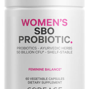 Suplemento Probiótico Codeage Women 50 Billion Crus 60 Caps