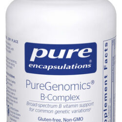Pure Encapsulations Puregenomics B-complex | Suporte De Vita