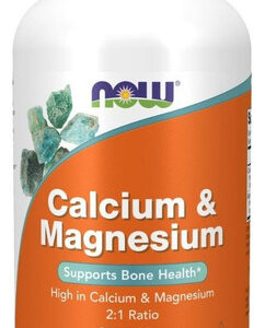 Cálcio-magnésio 500/250 Mg 250 Comprimidos Da Now Foods