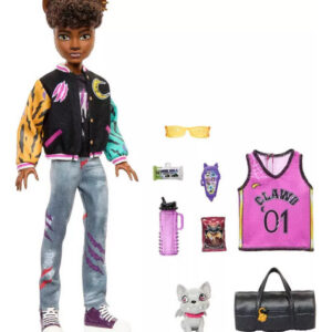 Boneca De Moda Monster High Clawd Wolf Com Gárgula De Estima