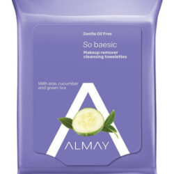 Toalhetes Removedores De Maquiagem Almay Gentle Oil Free 25