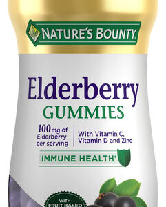 Suplemento De Gomas De Sabugueiro Nature&quots Bounty 120 Unidad