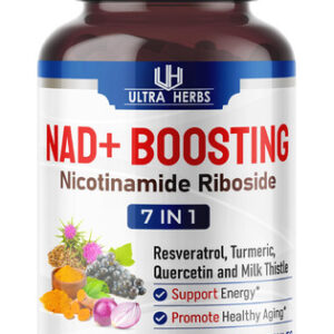 Suplemento Ultra Herbs Nad+ 14.300 Mg Com Ribosídeo De Nicot
