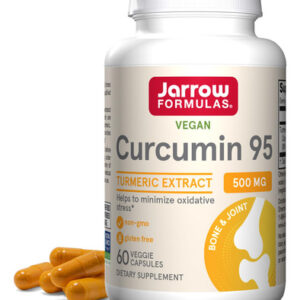 Suplemento Jarrow Formulas Curcumina 95 500 Mg 60 Cápsulas V