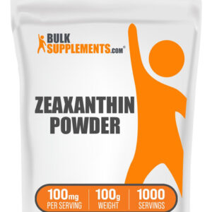 Suplemento Bulksupplements.com Zeaxantina Em Pó 100g