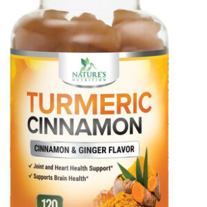 Suplemento Às Gomas De Curcumina De Cúrcuma Da Nature&quots Nutr