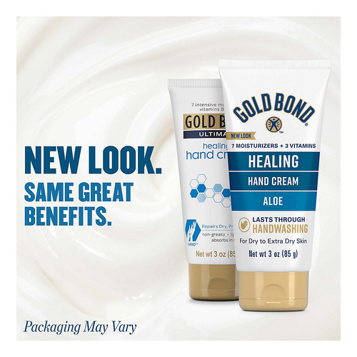 Creme Para Mãos Goldbond Healing 85g Pack Com 3 - Imagem 7