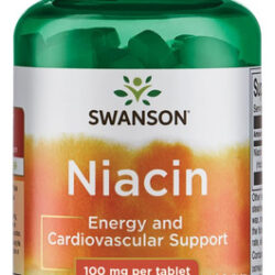Suplemento Vitamínico Swanson Niacina (vitamina B3) 100mg Ne