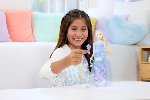 Boneca Disney Frozen Elsa Fashion Com 11 Surpresas - Imagem 6